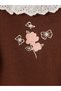 Printed girl's 2-piece sweatshirt set - 3