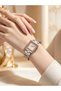Ferrucci̇-(Rose&Gümüş) Square Case Women's Wristwatch- - 4