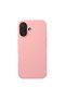 Husa Microfiber, pentru iPhone 16 Plus, Microfiber, TPU, Roz