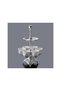 Turkish Coffee Cup Set with Hanger Metal Silver – Mirra Model - 2