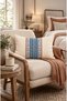 Digital Printed Sapphire Classic Patterned Rectangular Throw Pillow Cover 33 X 53 cm Double-Sided Pillow Cover 1 Piece