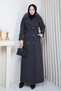 Women's Double-Breasted Collar Lined Full-Length Cashmere Coat