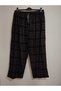 Winter, Plus Size, 6-7-8 XL Suede Fabric, 2 Pockets, Draped, High Waist Pants - 6