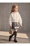 Girl's Heart Detailed Crop Sweatshirt - 3