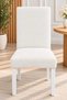 High Quality Brick Pattern Chair Cover Elasticated Washable Non-Slip Kitchen Diner Chair Cover Chair Cover Single Piece