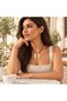 Aurelia Line Leather Necklace - 3
