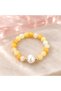 Sunshine Pearl Beaded Ring