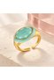 Maris Aqua Statement Ring