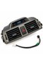 Toyota Corolla Dashboard Center AC Air Vent Panel with Digital Clock & Hazard Button, Interior Replacement Trim, 2007–2013, 55670-02160 - 2