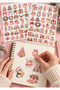 70 Pcs Christmas Sticker Set – Christmas Themed Decoration Labels for Agenda, Notebook, and Gift Wrapping Ybs0006 - 2