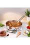 New Stahl Steel Pan 26 cm 1 Piece - with Glass Lid - 3