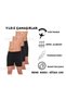 140 Men's Black Boxer Shorts with Long Legs, 3 Pieces
