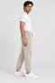 Men's Stone 3 Thread Sweatpants with Soft Textured Cotton and Elastic Cuffs - 4