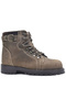 Rakerplus Griffon 8028-Km Sand Color Nubuck 100% Genuine Leather Zippered Boys' Boots