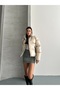 Women's Gel Filled Hooded Zippered Waterproof Inflatable Coat 27105 - 5