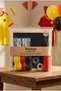 Yellow Red Fan Decoration Classic Set Black Felt Letter Board Stand Balloon Chain Hand Pump Fan Set - 4