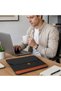 15.6 Inch Buttoned Felt Laptop and Briefcase, Notebook Computer and File Carrying Bag () Glbl-S - 2