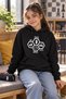 Eat Chess Sleep Repeat Kids' Fleece Hooded Sweatshirt - 2