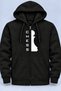 Pawns and Chess Adult Unisex Zipper Hoodie Sweatshirt