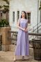 Elegant Sleeveless 1PC Arabian Abaya Dress for Women, Long Round Neck Pullover maxi style muslim dresses for women - 3