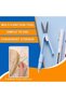 Folding Scissors Pen, 2 in 1 Ceramic Blade Cutter and Mini Foldable Scissors, Portable Precision Cra - 4