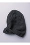 Hanging Hat with Fleece Inside, Hip Hop Style, Slouchy, with Bowknot Detail, Unisex - 2