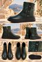 Women's Genuine Leather Zippered Boots with Decorative Details Model Name: Berenice - 2