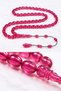 Pink Special Series 99 Fire Amber Prayer Beads - 4