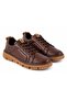 3480 Genuine Leather Casual Women's Shoes-Brown