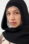 Women's Soft Textured Knitwear Scarf Beanie |   Balaklava Scarf Beanie