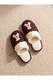 Rmz Gi̇yi̇m Farkiyla Teddy Bear Embroidered Women's House Slippers - 2