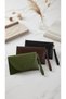 Women's Leather-Look Elegant Envelope Model Portfolio Clutch Bag - 4