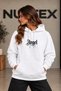 Angel Winged Angel Written 3-Threaded Hooded Regular Fit Sweatshirt - 2