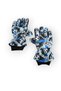 Boys' Ski Gloves (Ages 4-8) Winter Snow Gloves |   Thick Plush Fur Inside |   Water and Wind Resistant Football Patterned Gloves - 3