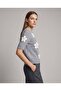 Women's Floral Appliqué Detailed Short Sleeve Knit Sweater - 4