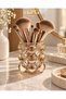 Bubble Glass Cup & Candle Holder & Brush & Pen Holder with Tip - 2