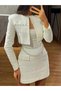 GİNZA PREMİUM ELBİSE CEKET SET