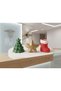 3-Piece Christmas Concept Card Holder, Photo and Note Holder Set - Pine Tree, Star, Christmas Stocking Gift Decoration - 7