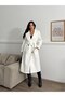 WOMEN'S LONG COTTON COAT - 7