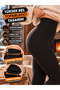 Women's Thermal Tights with Inner Lining, Winter Warm, High Waist, Slimming, Flexible Black Tights - 3