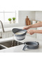 Foldable Rice Strainer Gray - 2