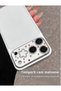 iPhone 18 Pro / 17 Pro - Stone Patterned Stylish Camera Protector, Full Coverage Transparent Whole Lens - 3