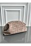 Genuine Suede Leather Portfolio Women's Handbag - 2