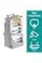موصلات FARLINK RJ45 المحمية مع أغطية واقية لكابلات الإيثرنت - 3