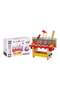 Wooden Classic Puzzle Tool Table Kit Educational Toy With Nut Screw Scale And Other Accessories 29x11x22cm