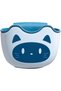 Adjustable Kitchen Sink Sponge Holder,Faucet Hanging Drain Bag for Soap and Brushes,Blue