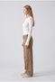 Long Sleeve Fingerless Basic Badi with Crew Neck - 4