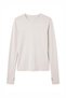 Long Sleeve Fingerless Basic Badi with Crew Neck