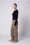 Long Sleeve Fingerless Basic Badi with Crew Neck - 3