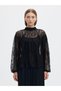 Bluse Spitzen